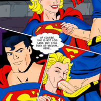 Superman, Superwoman and Lois Lane have a threesome xl-toons.win