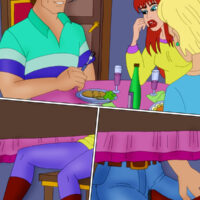 Peter and Mary Jane bone in his Aunt’s kitchen xl-toons.win
