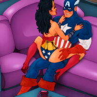 We uncover Wonder Woman’s sexual affair with Captain America! xl-toons.win