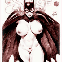 Batgirl’s hot body in erotic sketches! xl-toons.win