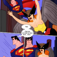 Superman and Hawkwoman witness a sexy threesome xl-toons.win