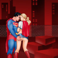 Superman fucking hard with Supergirl xl-toons.win