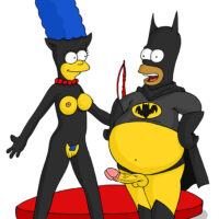 Marge and Homer have super hero sex xl-toons.win