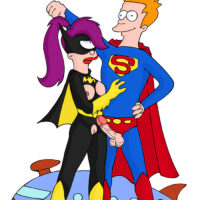 Fry and Leela as kinky super heroes xl-toons.win