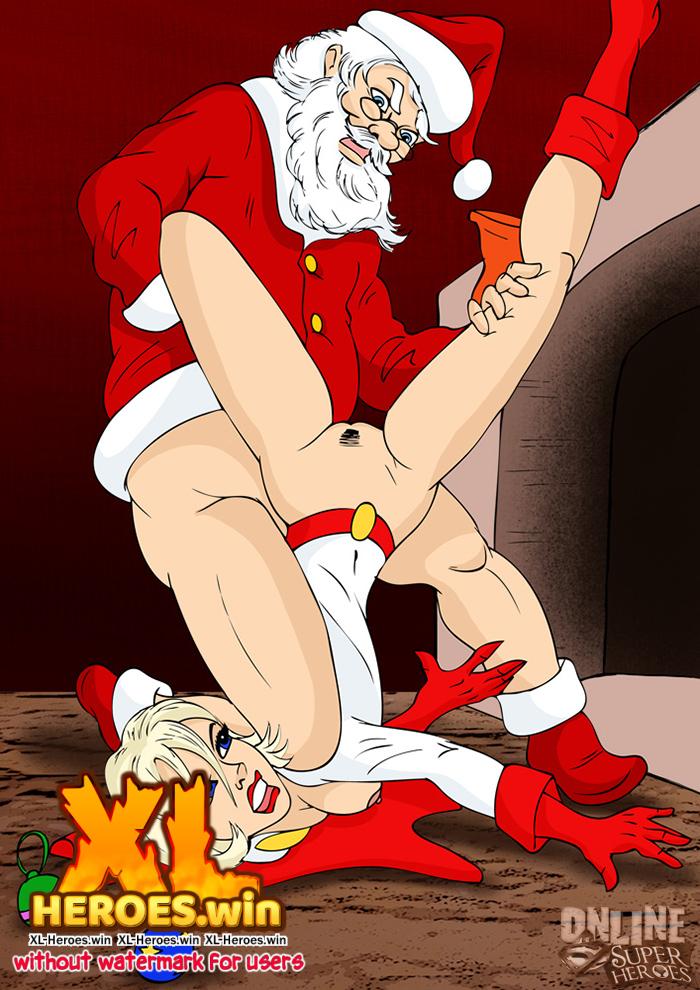 OnlineSuperHeroesSet-87-Power-Girl-VS-Santa-2