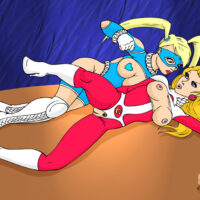 Saturn and Mika have a kinky cat fight xl-toons.win