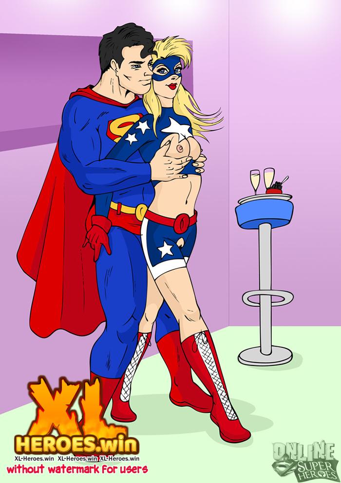 OnlineSuperHeroes1-Superman+Stargirl-1