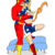 1-Stargirl-&-Flash-Sketch-1 XL-HEROES