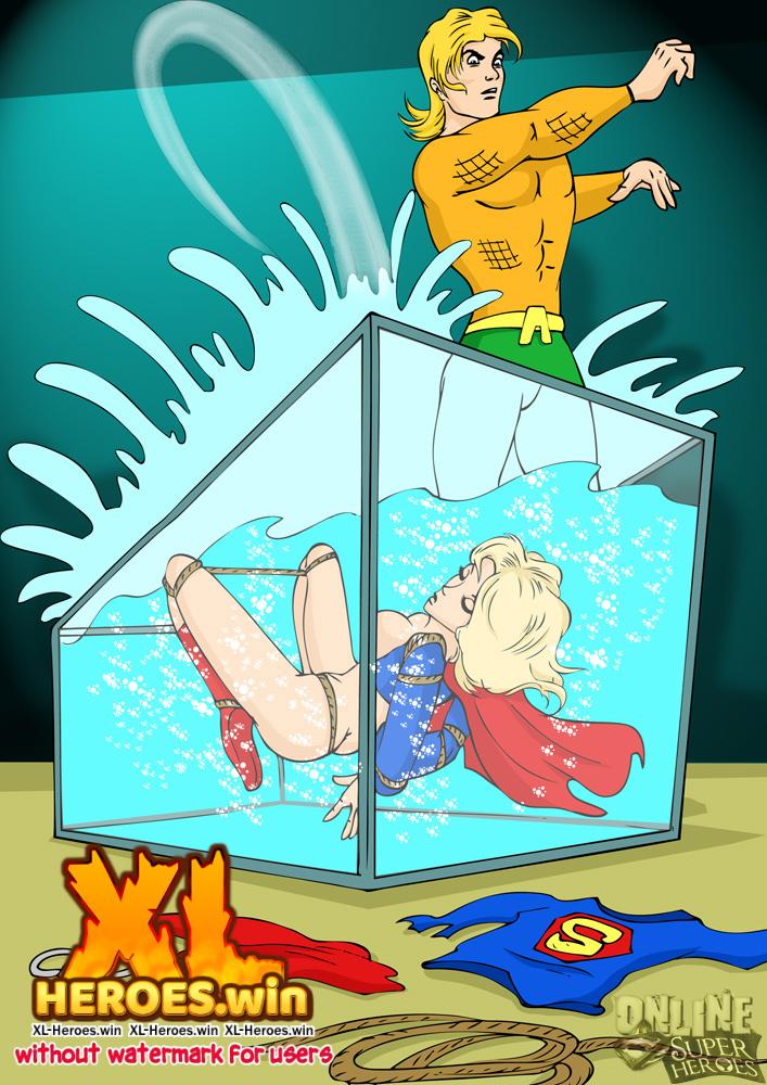 OnlineSuperHeroesSet-96-Water-bondage-Aquaman+Supergirl-1