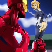 Sue Storm having hardcore anal with Iron Man xl-toons.win