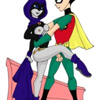 Raven and Robin having hardcore sex at Titan Towers xl-toons.win