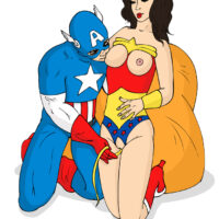Captain America gives Wonder Woman a wonderful fuck! xl-toons.win