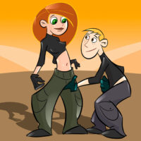 Kim Possible and Ron having kinky outdoors sex xl-toons.win