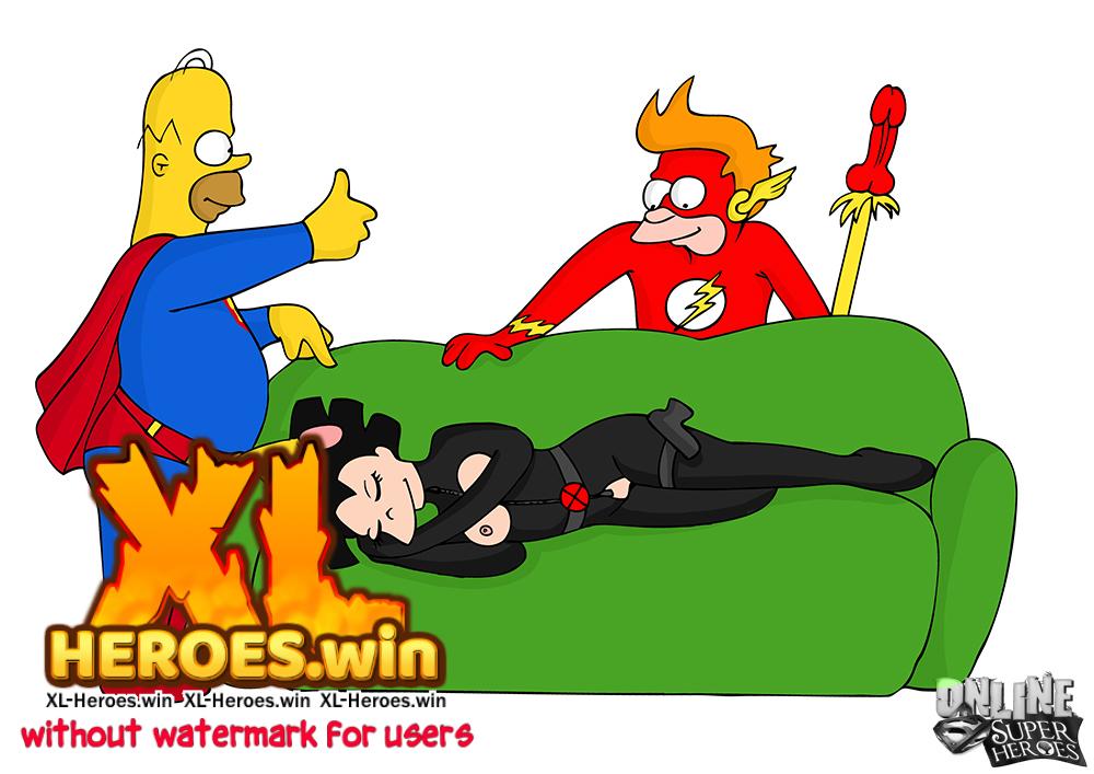 OnlineSuperHeroesSet-48-SimpsonsFuturama-01