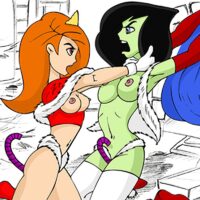 Kim Possible and Shego have a wild Christmas Rumble! xl-toons.win