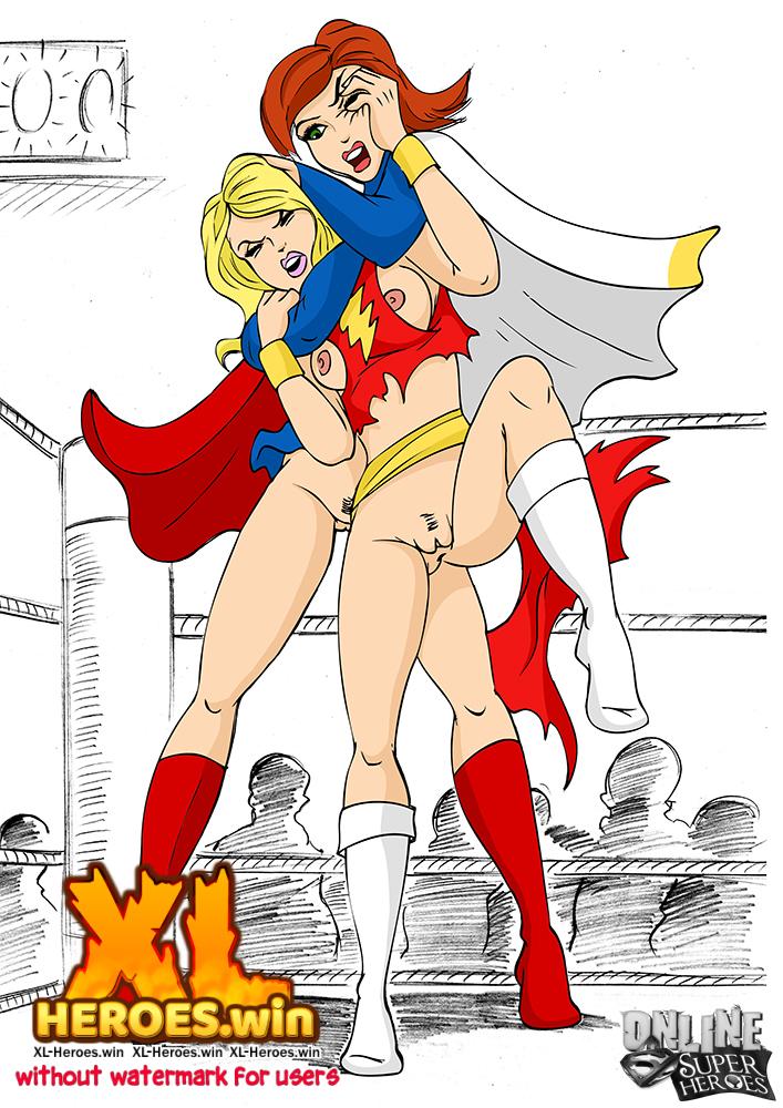 OnlineSuperHeroesSet-100-Fight-Mary-Marvel-VS-Supergirl-02