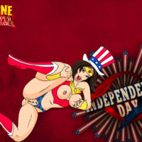 Celebrate July with this Wonder Woman wallpaper! xl-toons.win