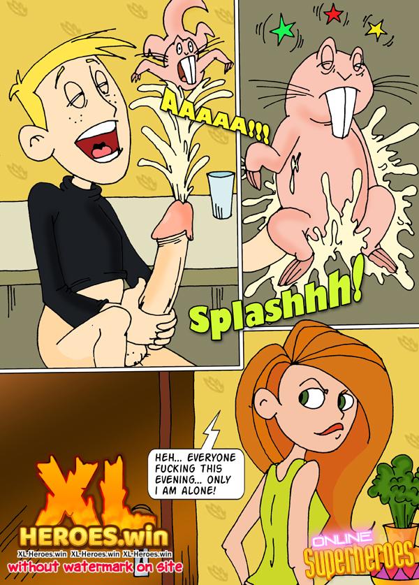 OnlineSuperHeroesHot Sex In The Kim Possible Household - p07