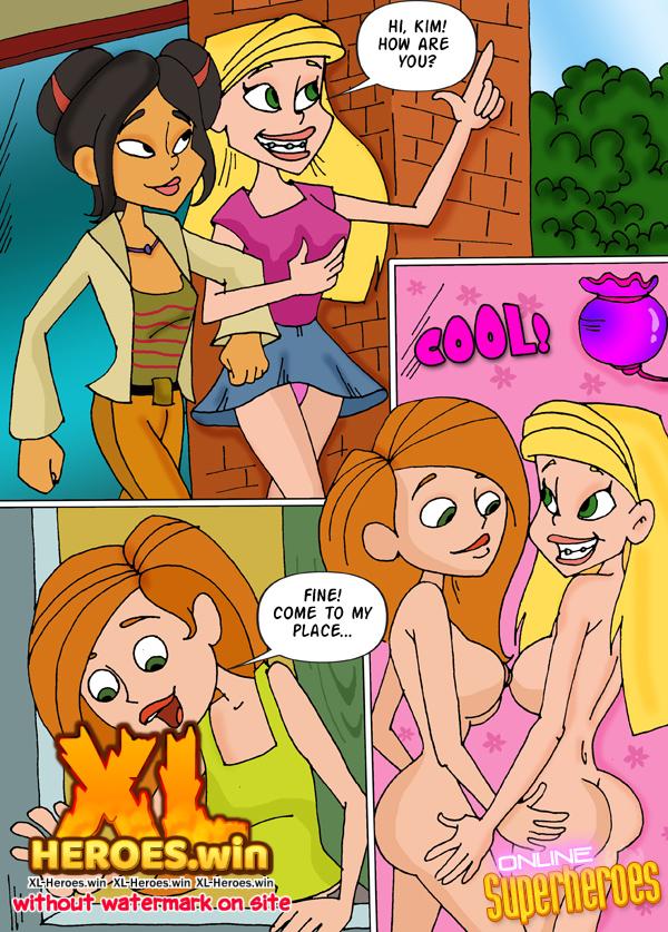 OnlineSuperHeroesHot Sex In The Kim Possible Household - p08